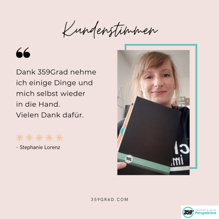 Rezension von einer Leserin namens Stephanie